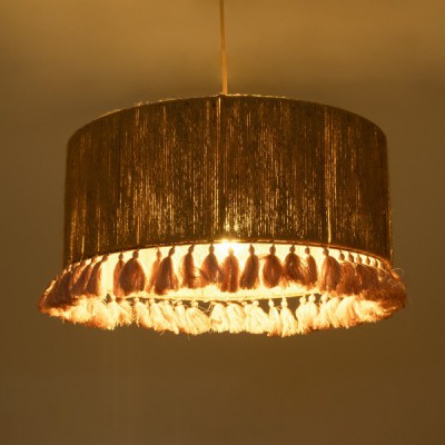 GloboStar® PUERTORICO 02096 Boho Κρεμαστό Φωτιστικό Οροφής Μονόφωτο 1 x E27 AC220-240V IP20 - Φ50 x Υ27cm - Μπεζ με Ροζ Λεπτό Νήμα Πλέγμα Βαμβακερό Καπέλο - 5 Χρόνια Εγγύηση Διακόσμηση - Φως - Χαλιά GloboStar® PUERTORICO 02096 Boho Κρεμαστό Φωτιστικό Οροφής Μονόφωτο 1 x E27 AC220-240V IP20 - Φ50 x Υ27cm - Μπεζ με Ροζ Λεπτό Νήμα Πλέγμα Βαμβακερό Καπέλο - 5 Χρόνια Εγγύηση Διακόσμηση - Φως - Χαλιά