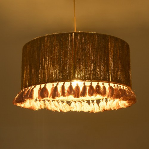 GloboStar® PUERTORICO 02096 Boho Κρεμαστό Φωτιστικό Οροφής Μονόφωτο 1 x E27 AC220-240V IP20 - Φ50 x Υ27cm - Μπεζ με Ροζ Λεπτό Νήμα Πλέγμα Βαμβακερό Καπέλο - 5 Χρόνια Εγγύηση Διακόσμηση - Φως - Χαλιά GloboStar® PUERTORICO 02096 Boho Κρεμαστό Φωτιστικό Οροφής Μονόφωτο 1 x E27 AC220-240V IP20 - Φ50 x Υ27cm - Μπεζ με Ροζ Λεπτό Νήμα Πλέγμα Βαμβακερό Καπέλο - 5 Χρόνια Εγγύηση Διακόσμηση - Φως - Χαλιά