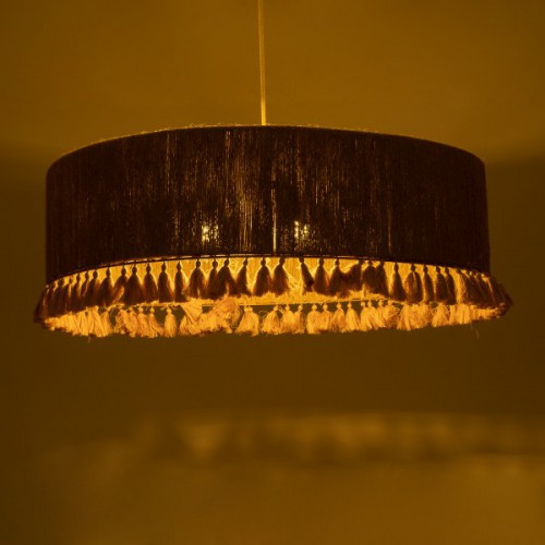 GloboStar® PUERTORICO 02097 Boho Κρεμαστό Φωτιστικό Οροφής Τρίφωτο 3 x E27 AC220-240V IP20 - Φ80 x Υ27cm - Μπεζ με Ροζ Λεπτό Νήμα Πλέγμα Βαμβακερό Καπέλο - 5 Χρόνια Εγγύηση Διακόσμηση - Φως - Χαλιά GloboStar® PUERTORICO 02097 Boho Κρεμαστό Φωτιστικό Οροφής Τρίφωτο 3 x E27 AC220-240V IP20 - Φ80 x Υ27cm - Μπεζ με Ροζ Λεπτό Νήμα Πλέγμα Βαμβακερό Καπέλο - 5 Χρόνια Εγγύηση Διακόσμηση - Φως - Χαλιά