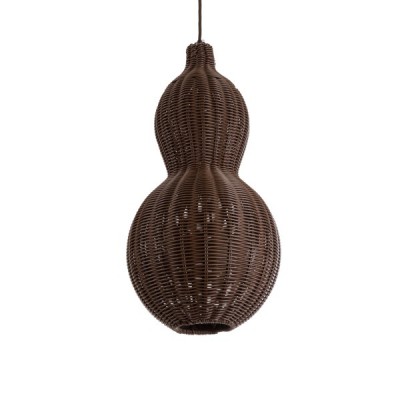 GLOBOSTAR® KINGSTOWN 02169 Boho Κρεμαστό Φωτιστικό Οροφής με Ντουί 1 x E27 AC 220-240V IP20 - Καφέ - Μ30 x Π30 x Υ60cm GLOBOSTAR® KINGSTOWN 02169 Boho Κρεμαστό Φωτιστικό Οροφής με Ντουί 1 x E27 AC 220-240V IP20 - Καφέ - Μ30 x Π30 x Υ60cm
