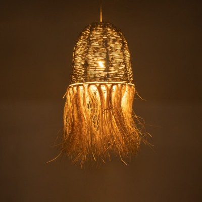 GLOBOSTAR® AREMBEPE 02178 Boho Κρεμαστό Φωτιστικό Οροφής με Ντουί 1 x E27 AC 220-240V IP20 - Μπεζ - Μ34 x Π34 x Υ70cm GLOBOSTAR® AREMBEPE 02178 Boho Κρεμαστό Φωτιστικό Οροφής με Ντουί 1 x E27 AC 220-240V IP20 - Μπεζ - Μ34 x Π34 x Υ70cm