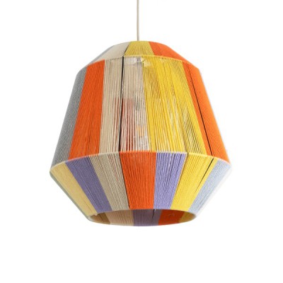GLOBOSTAR® SALERNO 02188 Boho Κρεμαστό Φωτιστικό Οροφής με Ντουί 1 x E27 AC 220-240V IP20 - Πολύχρωμο - Μ50 x Π50 x Υ50cm GLOBOSTAR® SALERNO 02188 Boho Κρεμαστό Φωτιστικό Οροφής με Ντουί 1 x E27 AC 220-240V IP20 - Πολύχρωμο - Μ50 x Π50 x Υ50cm