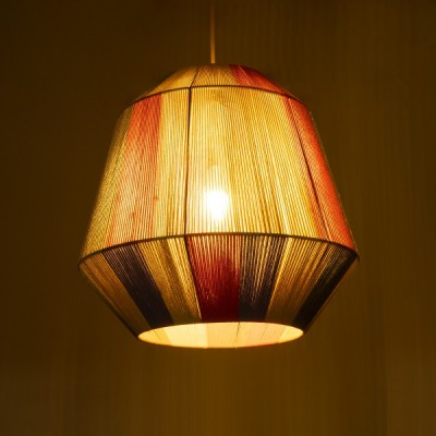 GloboStar® CORRALEJO 02188 Boho Κρεμαστό Φωτιστικό Οροφής Μονόφωτο 1 x E27 AC220-240V IP20 - Φ50 x Υ50cm - Μπεζ με Λευκό και Γρι με Πορτοκαλί Λεπτό Νήμα Βαμβακερό Πλέγμα Καμπάνα - 5 Χρόνια Εγγύηση Διακόσμηση - Φως - Χαλιά GloboStar® CORRALEJO 02188 Boho Κρεμαστό Φωτιστικό Οροφής Μονόφωτο 1 x E27 AC220-240V IP20 - Φ50 x Υ50cm - Μπεζ με Λευκό και Γρι με Πορτοκαλί Λεπτό Νήμα Βαμβακερό Πλέγμα Καμπάνα - 5 Χρόνια Εγγύηση Διακόσμηση - Φως - Χαλιά