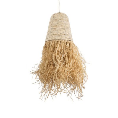 GLOBOSTAR® LETA 02189 Boho Κρεμαστό Φωτιστικό Οροφής με Ντουί 1 x E27 AC 220-240V IP20 - Μπεζ - Μ34 x Π34 x Υ70cm GLOBOSTAR® LETA 02189 Boho Κρεμαστό Φωτιστικό Οροφής με Ντουί 1 x E27 AC 220-240V IP20 - Μπεζ - Μ34 x Π34 x Υ70cm