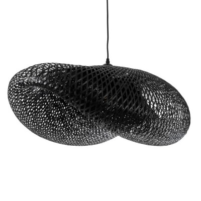GLOBOSTAR® MEXICO 02202 Boho Κρεμαστό Φωτιστικό Οροφής με Ντουί 1 x E27 AC 220-240V IP20 - Μαύρο - Μ85 x Π50 x Υ30cm GLOBOSTAR® MEXICO 02202 Boho Κρεμαστό Φωτιστικό Οροφής με Ντουί 1 x E27 AC 220-240V IP20 - Μαύρο - Μ85 x Π50 x Υ30cm
