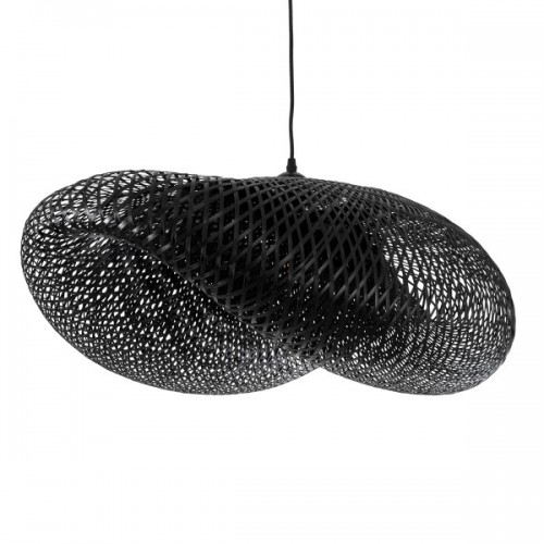 GloboStar® MEXICO 02202 Boho Κρεμαστό Φωτιστικό Οροφής Μονόφωτο 1 x E27 AC220-240V IP20 - Μ85 x Π50 x Υ30cm - Μαύρο Ξύλινο Μπαμπού Πλέγμα - 5 Χρόνια Εγγύηση Διακόσμηση - Φως - Χαλιά GloboStar® MEXICO 02202 Boho Κρεμαστό Φωτιστικό Οροφής Μονόφωτο 1 x E27 AC220-240V IP20 - Μ85 x Π50 x Υ30cm - Μαύρο Ξύλινο Μπαμπού Πλέγμα - 5 Χρόνια Εγγύηση Διακόσμηση - Φως - Χαλιά