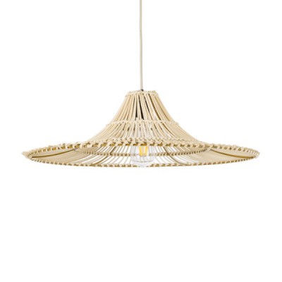 GLOBOSTAR® PALERMO 02208 Boho Κρεμαστό Φωτιστικό Οροφής με Ντουί 1 x E27 AC 220-240V IP20 - Μπεζ - Μ60 x Π60 x Υ20cm GLOBOSTAR® PALERMO 02208 Boho Κρεμαστό Φωτιστικό Οροφής με Ντουί 1 x E27 AC 220-240V IP20 - Μπεζ - Μ60 x Π60 x Υ20cm