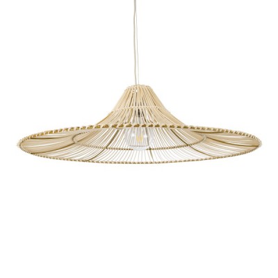 GLOBOSTAR® PALERMO 02209 Boho Κρεμαστό Φωτιστικό Οροφής με Ντουί 1 x E27 AC 220-240V IP20 - Μπεζ - Μ100 x Π100 x Υ30cm GLOBOSTAR® PALERMO 02209 Boho Κρεμαστό Φωτιστικό Οροφής με Ντουί 1 x E27 AC 220-240V IP20 - Μπεζ - Μ100 x Π100 x Υ30cm