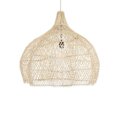 GLOBOSTAR® ADEJE 02210 Boho Κρεμαστό Φωτιστικό Οροφής με Ντουί 1 x E27 AC 220-240V IP20 - Μπεζ - Μ60 x Π60 x Υ60cm GLOBOSTAR® ADEJE 02210 Boho Κρεμαστό Φωτιστικό Οροφής με Ντουί 1 x E27 AC 220-240V IP20 - Μπεζ - Μ60 x Π60 x Υ60cm