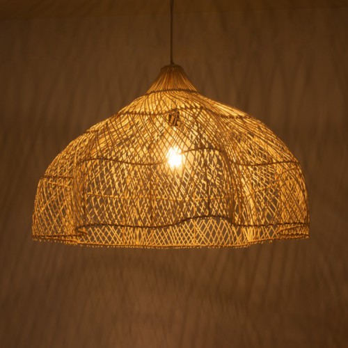 GloboStar® ADEJE 02211 Boho Φωτιστικό Οροφής Μονόφωτο 1 x E27 AC220-240V IP20 - Φ80 x Υ55cm - Μπεζ Ξύλινο Μπαμπού Πλέγμα Καμπάνα - 5 Χρόνια Εγγύηση Διακόσμηση - Φως - Χαλιά GloboStar® ADEJE 02211 Boho Φωτιστικό Οροφής Μονόφωτο 1 x E27 AC220-240V IP20 - Φ80 x Υ55cm - Μπεζ Ξύλινο Μπαμπού Πλέγμα Καμπάνα - 5 Χρόνια Εγγύηση Διακόσμηση - Φως - Χαλιά