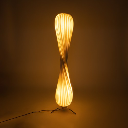 GloboStar® PRAIA 02225 Μοντέρνο Επιδαπέδιο Φωτιστικό Δίφωτο 2 x E27 IP20 Μπεζ Ξύλο - Μ25 x Π25 x Υ145cm GloboStar® PRAIA 02225 Μοντέρνο Επιδαπέδιο Φωτιστικό Δίφωτο 2 x E27 IP20 Μπεζ Ξύλο - Μ25 x Π25 x Υ145cm