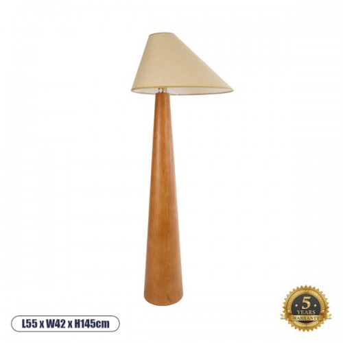 GloboStar® KAUAI 02230 Μοντέρνο Επιδαπέδιο Φωτιστικό Μονόφωτο 1 x E27 AC220-240V IP20 - Μ55 x Π42 x Υ145cm - Μπεζ Ξύλινο Καμπάνα - 5 Χρόνια Εγγύηση Διακόσμηση - Φως - Χαλιά GloboStar® KAUAI 02230 Μοντέρνο Επιδαπέδιο Φωτιστικό Μονόφωτο 1 x E27 AC220-240V IP20 - Μ55 x Π42 x Υ145cm - Μπεζ Ξύλινο Καμπάνα - 5 Χρόνια Εγγύηση Διακόσμηση - Φως - Χαλιά