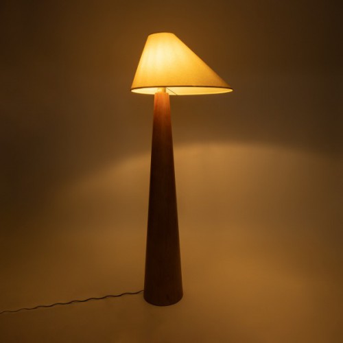 GloboStar® KAUAI 02230 Μοντέρνο Επιδαπέδιο Φωτιστικό Μονόφωτο 1 x E27 AC220-240V IP20 - Μ55 x Π42 x Υ145cm - Μπεζ Ξύλινο Καμπάνα - 5 Χρόνια Εγγύηση Διακόσμηση - Φως - Χαλιά GloboStar® KAUAI 02230 Μοντέρνο Επιδαπέδιο Φωτιστικό Μονόφωτο 1 x E27 AC220-240V IP20 - Μ55 x Π42 x Υ145cm - Μπεζ Ξύλινο Καμπάνα - 5 Χρόνια Εγγύηση Διακόσμηση - Φως - Χαλιά