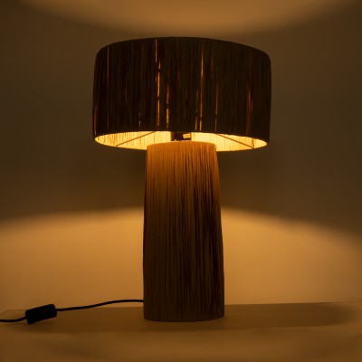 GloboStar® NASSAU 02233 Boho Επιτραπέζιο Φωτιστικό Μονόφωτο 1 x E27 AC220-240V IP20 - Φ37 x Υ55cm - Καφέ Φυσική Ράφια Νήμα Πλέγμα Καμπάνα - 5 Χρόνια Εγγύηση Διακόσμηση - Φως - Χαλιά GloboStar® NASSAU 02233 Boho Επιτραπέζιο Φωτιστικό Μονόφωτο 1 x E27 AC220-240V IP20 - Φ37 x Υ55cm - Καφέ Φυσική Ράφια Νήμα Πλέγμα Καμπάνα - 5 Χρόνια Εγγύηση Διακόσμηση - Φως - Χαλιά