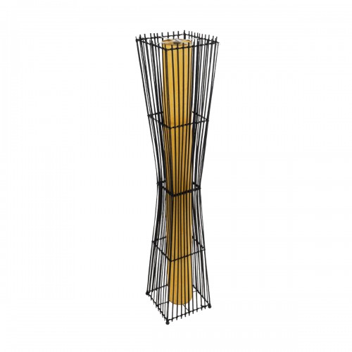 GloboStar® PALMA 02274 Boho Επιδαπέδιο Φωτιστικό Μονόφωτο 1 x E27 AC220-240V IP20 - Μ25 x Π25 x Υ140cm - Μαύρο Ξύλινο Μπαμπού Πλέγμα με Μπεζ Ύφασμα - 5 Χρόνια Εγγύηση Διακόσμηση - Φως - Χαλιά GloboStar® PALMA 02274 Boho Επιδαπέδιο Φωτιστικό Μονόφωτο 1 x E27 AC220-240V IP20 - Μ25 x Π25 x Υ140cm - Μαύρο Ξύλινο Μπαμπού Πλέγμα με Μπεζ Ύφασμα - 5 Χρόνια Εγγύηση Διακόσμηση - Φως - Χαλιά