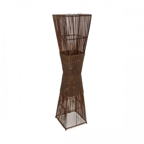 GloboStar® PALMA 02275 Boho Επιδαπέδιο Φωτιστικό Μονόφωτο 1 x E27 AC220-240V IP20 - Μ30 x Π30 x Υ130cm - Καφέ Ξύλινο Μπαμπού Πλέγμα - 5 Χρόνια Εγγύηση Διακόσμηση - Φως - Χαλιά GloboStar® PALMA 02275 Boho Επιδαπέδιο Φωτιστικό Μονόφωτο 1 x E27 AC220-240V IP20 - Μ30 x Π30 x Υ130cm - Καφέ Ξύλινο Μπαμπού Πλέγμα - 5 Χρόνια Εγγύηση Διακόσμηση - Φως - Χαλιά