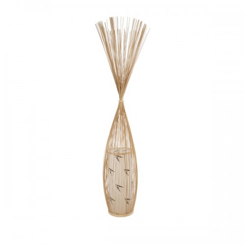 GloboStar® PORTONOVO S-02276 Boho Επιδαπέδιο Φωτιστικό Μονόφωτο 1 x E27 AC220-240V IP20 - Φ35 x Υ165cm - Μπεζ Ξύλινο Πλέγμα - 5 Χρόνια Εγγύηση Διακόσμηση - Φως - Χαλιά GloboStar® PORTONOVO S-02276 Boho Επιδαπέδιο Φωτιστικό Μονόφωτο 1 x E27 AC220-240V IP20 - Φ35 x Υ165cm - Μπεζ Ξύλινο Πλέγμα - 5 Χρόνια Εγγύηση Διακόσμηση - Φως - Χαλιά
