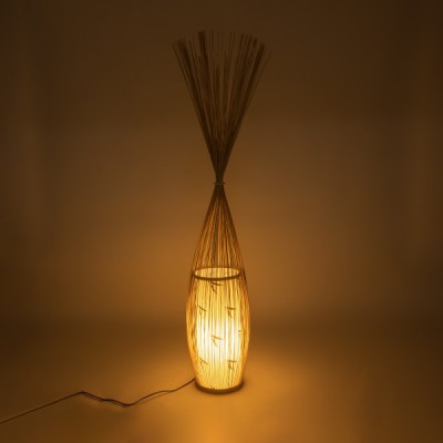 GloboStar® PORTONOVO S-02276 Boho Επιδαπέδιο Φωτιστικό Μονόφωτο 1 x E27 AC220-240V IP20 - Φ35 x Υ165cm - Μπεζ Ξύλινο Πλέγμα - 5 Χρόνια Εγγύηση Διακόσμηση - Φως - Χαλιά GloboStar® PORTONOVO S-02276 Boho Επιδαπέδιο Φωτιστικό Μονόφωτο 1 x E27 AC220-240V IP20 - Φ35 x Υ165cm - Μπεζ Ξύλινο Πλέγμα - 5 Χρόνια Εγγύηση Διακόσμηση - Φως - Χαλιά
