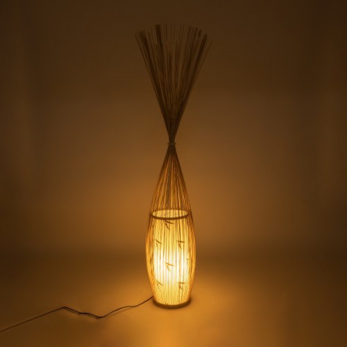 GloboStar® PORTONOVO S-02276 Boho Επιδαπέδιο Φωτιστικό Μονόφωτο 1 x E27 AC220-240V IP20 - Φ35 x Υ165cm - Μπεζ Ξύλινο Πλέγμα - 5 Χρόνια Εγγύηση Διακόσμηση - Φως - Χαλιά GloboStar® PORTONOVO S-02276 Boho Επιδαπέδιο Φωτιστικό Μονόφωτο 1 x E27 AC220-240V IP20 - Φ35 x Υ165cm - Μπεζ Ξύλινο Πλέγμα - 5 Χρόνια Εγγύηση Διακόσμηση - Φως - Χαλιά