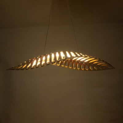 GloboStar® NANI 02285 Μοντέρνο Κρεμαστό Φωτιστικό Οροφής LED 60W AC220-240V IP20 - Μ120 x Π48 x Υ18cm - Μπεζ Ξύλινο Πλέγμα - Φυσικό Λευκό 4500K - 5 Χρόνια Εγγύηση Διακόσμηση - Φως - Χαλιά GloboStar® NANI 02285 Μοντέρνο Κρεμαστό Φωτιστικό Οροφής LED 60W AC220-240V IP20 - Μ120 x Π48 x Υ18cm - Μπεζ Ξύλινο Πλέγμα - Φυσικό Λευκό 4500K - 5 Χρόνια Εγγύηση Διακόσμηση - Φως - Χαλιά