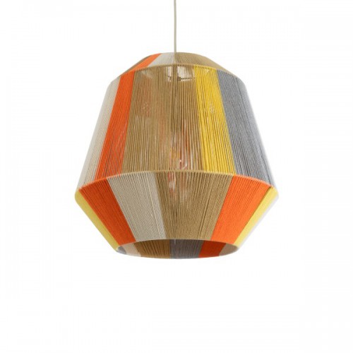 GloboStar® CORRALEJO 02289 Boho Φωτιστικό Οροφής Μονόφωτο 1 x E27 AC220-240V IP20 - Φ50 x Υ50cm - Μπεζ με Λευκό και Γρι με Πορτοκαλί Λεπτό Νήμα Βαμβακερό Πλέγμα Καμπάνα - 5 Χρόνια Εγγύηση Διακόσμηση - Φως - Χαλιά GloboStar® CORRALEJO 02289 Boho Φωτιστικό Οροφής Μονόφωτο 1 x E27 AC220-240V IP20 - Φ50 x Υ50cm - Μπεζ με Λευκό και Γρι με Πορτοκαλί Λεπτό Νήμα Βαμβακερό Πλέγμα Καμπάνα - 5 Χρόνια Εγγύηση Διακόσμηση - Φως - Χαλιά