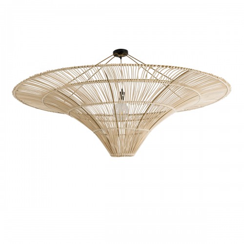 GloboStar® PALERMO 02309 Boho Φωτιστικό Οροφής Μονόφωτο 1 x E27 AC220-240V IP20 - Φ150 x Υ78cm - Μπεζ Ξύλινο Μπαμπού Πλέγμα - 5 Χρόνια Εγγύηση Διακόσμηση - Φως - Χαλιά GloboStar® PALERMO 02309 Boho Φωτιστικό Οροφής Μονόφωτο 1 x E27 AC220-240V IP20 - Φ150 x Υ78cm - Μπεζ Ξύλινο Μπαμπού Πλέγμα - 5 Χρόνια Εγγύηση Διακόσμηση - Φως - Χαλιά