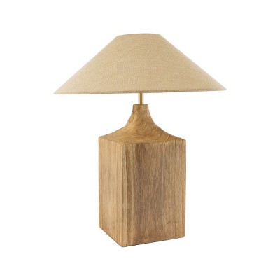 GloboStar® LAFRONTERA 02313 Boho Επιτραπέζιο Φωτιστικό Μονόφωτο 1 x E27 AC220-240V IP20 - Φ50 x Υ60cm - Μπεζ Ξύλινο Καμπάνα - 5 Χρόνια Εγγύηση Διακόσμηση - Φως - Χαλιά GloboStar® LAFRONTERA 02313 Boho Επιτραπέζιο Φωτιστικό Μονόφωτο 1 x E27 AC220-240V IP20 - Φ50 x Υ60cm - Μπεζ Ξύλινο Καμπάνα - 5 Χρόνια Εγγύηση Διακόσμηση - Φως - Χαλιά