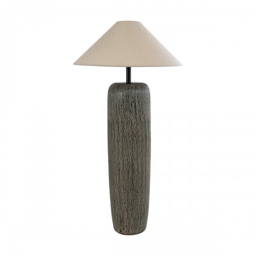 GloboStar® OLIANA 02315 Boho Επιδαπέδιο Φωτιστικό Μονόφωτο 1 x E27 AC220-240V IP20 - Φ55 x Υ110cm - Γκρι Ανθρακί Κεραμικό με Μπεζ Υφασμάτινο Καπέλο - 5 Χρόνια Εγγύηση Διακόσμηση - Φως - Χαλιά GloboStar® OLIANA 02315 Boho Επιδαπέδιο Φωτιστικό Μονόφωτο 1 x E27 AC220-240V IP20 - Φ55 x Υ110cm - Γκρι Ανθρακί Κεραμικό με Μπεζ Υφασμάτινο Καπέλο - 5 Χρόνια Εγγύηση Διακόσμηση - Φως - Χαλιά