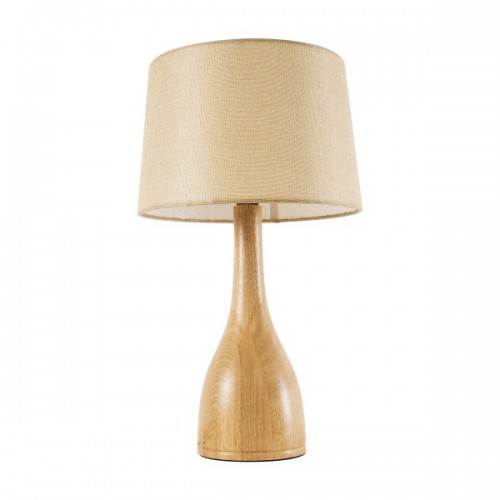 GloboStar® BERKBAY 02319 Boho Επιτραπέζιο Φωτιστικό Μονόφωτο 1 x E27 AC220-240V IP20 - Φ32 x Υ55cm - Μπεζ Ξύλινο με Μπεζ Υφασμάτινο Καπέλο - 5 Χρόνια Εγγύηση Διακόσμηση - Φως - Χαλιά GloboStar® BERKBAY 02319 Boho Επιτραπέζιο Φωτιστικό Μονόφωτο 1 x E27 AC220-240V IP20 - Φ32 x Υ55cm - Μπεζ Ξύλινο με Μπεζ Υφασμάτινο Καπέλο - 5 Χρόνια Εγγύηση Διακόσμηση - Φως - Χαλιά
