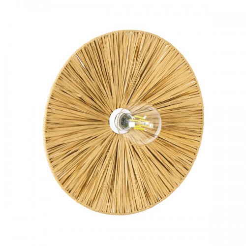 GloboStar® COLOMBO 02283 Boho Φωτιστικό Τοίχου - Απλίκα Μονόφωτο 1 x E27 AC 220-240V IP20 - Φ40 x Υ4.5cm - Μπεζ Καφέ Φυσική Ράφια Άχυρο Πλέγμα - 5 Χρόνια Εγγύηση Διακόσμηση - Φως - Χαλιά GloboStar® COLOMBO 02283 Boho Φωτιστικό Τοίχου - Απλίκα Μονόφωτο 1 x E27 AC 220-240V IP20 - Φ40 x Υ4.5cm - Μπεζ Καφέ Φυσική Ράφια Άχυρο Πλέγμα - 5 Χρόνια Εγγύηση Διακόσμηση - Φως - Χαλιά