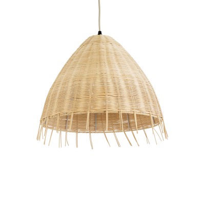 GLOBOSTAR® AQUATIC 01742 Boho Κρεμαστό Φωτιστικό Οροφής με Ντουί 1 x E27 AC 220-240V IP20 - Μπεζ - Μ40 x Π40 x Υ36cm GLOBOSTAR® AQUATIC 01742 Boho Κρεμαστό Φωτιστικό Οροφής με Ντουί 1 x E27 AC 220-240V IP20 - Μπεζ - Μ40 x Π40 x Υ36cm