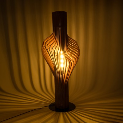 GloboStar® MIHIRO 02150 Boho Επιδαπέδιο Φωτιστικό Μονόφωτο 1 x E27 AC220-240V IP20 - Μ48 x Π48 x Υ120cm - Καφέ Ξύλινο με Μαύρη Μεταλλική Βάση Πλέγμα - 5 Χρόνια Εγγύηση Διακόσμηση - Φως - Χαλιά GloboStar® MIHIRO 02150 Boho Επιδαπέδιο Φωτιστικό Μονόφωτο 1 x E27 AC220-240V IP20 - Μ48 x Π48 x Υ120cm - Καφέ Ξύλινο με Μαύρη Μεταλλική Βάση Πλέγμα - 5 Χρόνια Εγγύηση Διακόσμηση - Φως - Χαλιά