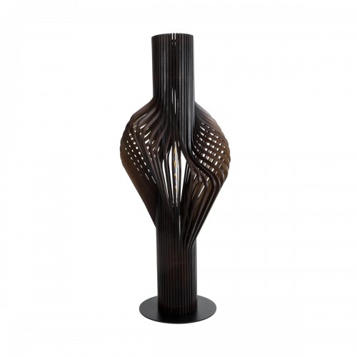 GloboStar® MIHIRO 02151 Boho Επιδαπέδιο Φωτιστικό Μονόφωτο 1 x E27 AC220-240V IP20 - Μ48 x Π48 x Υ120cm - Καφέ Σκούρο Ξύλινο με Μαύρη Μεταλλική Βάση Πλέγμα - 5 Χρόνια Εγγύηση Διακόσμηση - Φως - Χαλιά GloboStar® MIHIRO 02151 Boho Επιδαπέδιο Φωτιστικό Μονόφωτο 1 x E27 AC220-240V IP20 - Μ48 x Π48 x Υ120cm - Καφέ Σκούρο Ξύλινο με Μαύρη Μεταλλική Βάση Πλέγμα - 5 Χρόνια Εγγύηση Διακόσμηση - Φως - Χαλιά