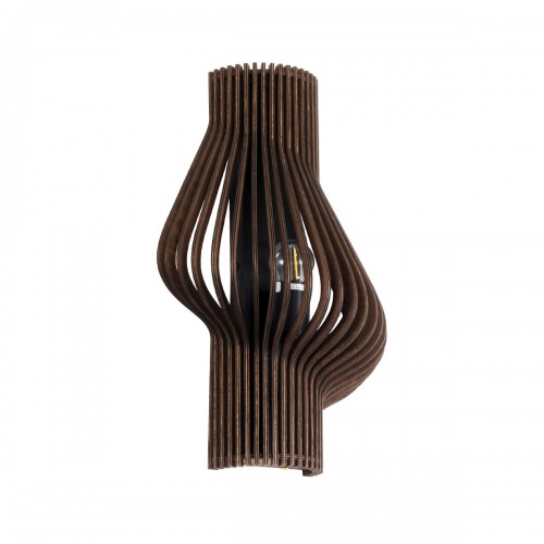 GloboStar® MIHIRO 02175 Boho Φωτιστικό Τοίχου - Απλίκα Μονόφωτο 1 x E27 AC 220-240V IP20 - Μ25 x Π13 x Υ40cm - Καφέ Σκούρο Ξύλινο Πλέγμα - 5 Χρόνια Εγγύηση Διακόσμηση - Φως - Χαλιά GloboStar® MIHIRO 02175 Boho Φωτιστικό Τοίχου - Απλίκα Μονόφωτο 1 x E27 AC 220-240V IP20 - Μ25 x Π13 x Υ40cm - Καφέ Σκούρο Ξύλινο Πλέγμα - 5 Χρόνια Εγγύηση Διακόσμηση - Φως - Χαλιά