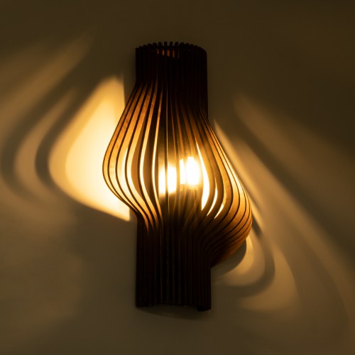 GloboStar® MIHIRO 02175 Boho Φωτιστικό Τοίχου - Απλίκα Μονόφωτο 1 x E27 AC 220-240V IP20 - Μ25 x Π13 x Υ40cm - Καφέ Σκούρο Ξύλινο Πλέγμα - 5 Χρόνια Εγγύηση Διακόσμηση - Φως - Χαλιά GloboStar® MIHIRO 02175 Boho Φωτιστικό Τοίχου - Απλίκα Μονόφωτο 1 x E27 AC 220-240V IP20 - Μ25 x Π13 x Υ40cm - Καφέ Σκούρο Ξύλινο Πλέγμα - 5 Χρόνια Εγγύηση Διακόσμηση - Φως - Χαλιά