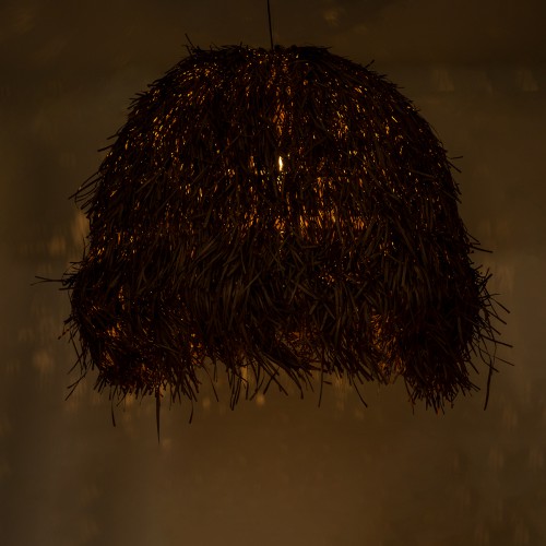 GLOBOSTAR® GUADELOUPE 02295 Boho Κρεμαστό Φωτιστικό Οροφής με Ντουί 1 x E27 AC 220-240V IP20 - Καφέ - Μ120 x Π120 x Υ100cm GLOBOSTAR® GUADELOUPE 02295 Boho Κρεμαστό Φωτιστικό Οροφής με Ντουί 1 x E27 AC 220-240V IP20 - Καφέ - Μ120 x Π120 x Υ100cm