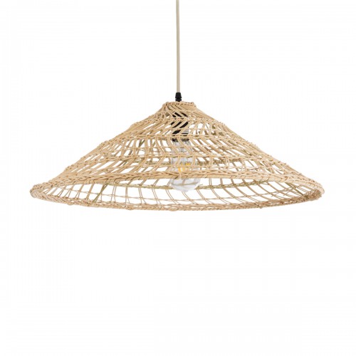 GloboStar® KAIA 02346 Boho Κρεμαστό Φωτιστικό Οροφής Μονόφωτο 1 x E27 AC220-240V IP20 - Φ60 x Υ20cm - Μπεζ Ξύλινο Μπαμπού Πλέγμα Καμπάνα - 5 Χρόνια Εγγύηση Διακόσμηση - Φως - Χαλιά GloboStar® KAIA 02346 Boho Κρεμαστό Φωτιστικό Οροφής Μονόφωτο 1 x E27 AC220-240V IP20 - Φ60 x Υ20cm - Μπεζ Ξύλινο Μπαμπού Πλέγμα Καμπάνα - 5 Χρόνια Εγγύηση Διακόσμηση - Φως - Χαλιά