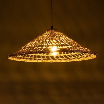 GloboStar® KAIA 02346 Boho Κρεμαστό Φωτιστικό Οροφής Μονόφωτο 1 x E27 AC220-240V IP20 - Φ60 x Υ20cm - Μπεζ Ξύλινο Μπαμπού Πλέγμα Καμπάνα - 5 Χρόνια Εγγύηση Διακόσμηση - Φως - Χαλιά GloboStar® KAIA 02346 Boho Κρεμαστό Φωτιστικό Οροφής Μονόφωτο 1 x E27 AC220-240V IP20 - Φ60 x Υ20cm - Μπεζ Ξύλινο Μπαμπού Πλέγμα Καμπάνα - 5 Χρόνια Εγγύηση Διακόσμηση - Φως - Χαλιά
