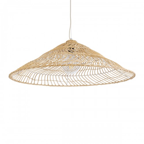 GloboStar® KAIA 02347 Boho Κρεμαστό Φωτιστικό Οροφής Μονόφωτο 1 x E27 AC220-240V IP20 - Φ80 x Υ26cm - Μπεζ Ξύλινο Μπαμπού Πλέγμα Καμπάνα - 5 Χρόνια Εγγύηση Διακόσμηση - Φως - Χαλιά GloboStar® KAIA 02347 Boho Κρεμαστό Φωτιστικό Οροφής Μονόφωτο 1 x E27 AC220-240V IP20 - Φ80 x Υ26cm - Μπεζ Ξύλινο Μπαμπού Πλέγμα Καμπάνα - 5 Χρόνια Εγγύηση Διακόσμηση - Φως - Χαλιά