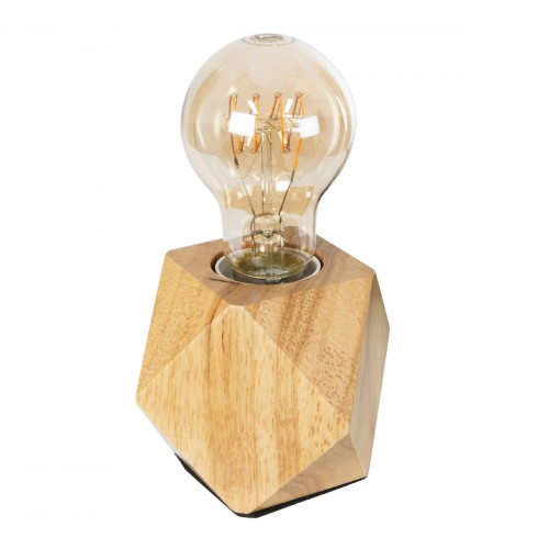 GloboStar® RHOMBUS 99401 Μοντέρνο Επιτραπέζιο Φωτιστικό Πορτατίφ Μονόφωτο 1 x E27 IP20 Μπεζ Ξύλο - M8 x Π8 x Υ8cm GloboStar® RHOMBUS 99401 Μοντέρνο Επιτραπέζιο Φωτιστικό Πορτατίφ Μονόφωτο 1 x E27 IP20 Μπεζ Ξύλο - M8 x Π8 x Υ8cm