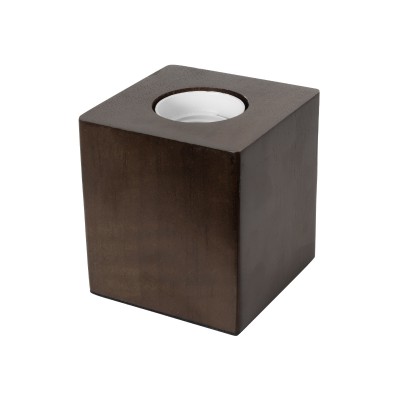 GloboStar® WOODBOX 99406 Μοντέρνο Επιτραπέζιο Φωτιστικό Πορτατίφ Μονόφωτο 1 x E27 IP20 Καφέ Ξύλο - M8 x Π8 x Υ8cm GloboStar® WOODBOX 99406 Μοντέρνο Επιτραπέζιο Φωτιστικό Πορτατίφ Μονόφωτο 1 x E27 IP20 Καφέ Ξύλο - M8 x Π8 x Υ8cm