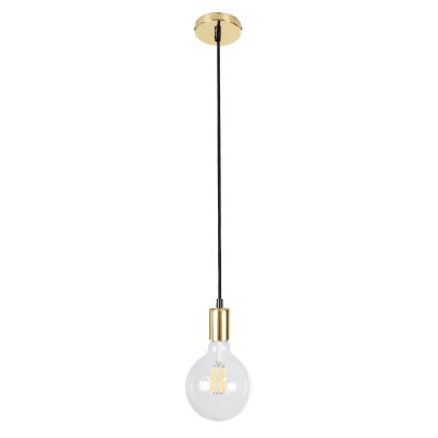 GLOBOSTAR® LUMI GOLD 99421 Μοντέρνο Κρεμαστό Φωτιστικό Οροφής με Ντουί 1 x E27 AC 220-240V IP20 - Χρυσό - Μ4 x Π4 x Υ110cm GLOBOSTAR® LUMI GOLD 99421 Μοντέρνο Κρεμαστό Φωτιστικό Οροφής με Ντουί 1 x E27 AC 220-240V IP20 - Χρυσό - Μ4 x Π4 x Υ110cm