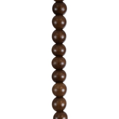 GLOBOSTAR® BEADS 00694 Vintage Κρεμαστό Φωτιστικό Οροφής με Ντουί 1 x E27 AC 220-240V IP20 - Καφέ - Μ4 x Π4 x Υ47cm GLOBOSTAR® BEADS 00694 Vintage Κρεμαστό Φωτιστικό Οροφής με Ντουί 1 x E27 AC 220-240V IP20 - Καφέ - Μ4 x Π4 x Υ47cm