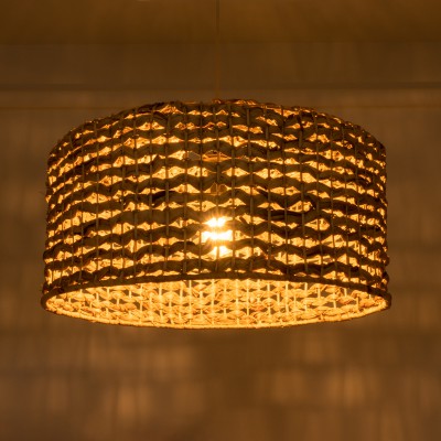 GloboStar® MARIGOLD 01849 Boho Κρεμαστό Φωτιστικό Οροφής Μονόφωτο 1 x E27 AC220-240V IP20 - Φ60 x Υ28cm - Καφέ Ξύλινο Μπαμπού Πλέγμα Καμπάνα - 5 Χρόνια Εγγύηση Διακόσμηση - Φως - Χαλιά GloboStar® MARIGOLD 01849 Boho Κρεμαστό Φωτιστικό Οροφής Μονόφωτο 1 x E27 AC220-240V IP20 - Φ60 x Υ28cm - Καφέ Ξύλινο Μπαμπού Πλέγμα Καμπάνα - 5 Χρόνια Εγγύηση Διακόσμηση - Φως - Χαλιά