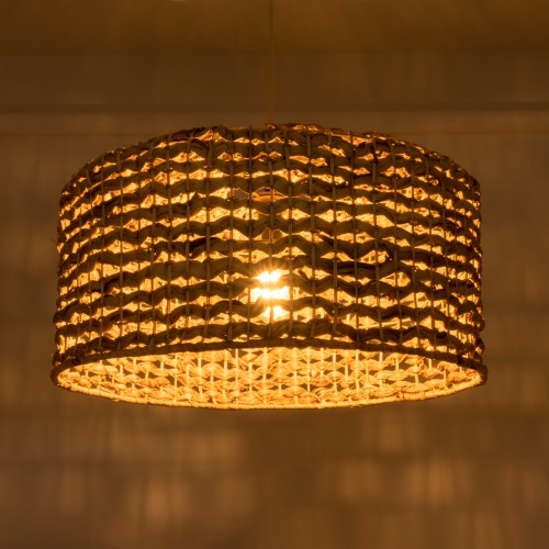 GloboStar® MARIGOLD 01849 Boho Κρεμαστό Φωτιστικό Οροφής Μονόφωτο 1 x E27 AC220-240V IP20 - Φ60 x Υ28cm - Καφέ Ξύλινο Μπαμπού Πλέγμα Καμπάνα - 5 Χρόνια Εγγύηση Διακόσμηση - Φως - Χαλιά GloboStar® MARIGOLD 01849 Boho Κρεμαστό Φωτιστικό Οροφής Μονόφωτο 1 x E27 AC220-240V IP20 - Φ60 x Υ28cm - Καφέ Ξύλινο Μπαμπού Πλέγμα Καμπάνα - 5 Χρόνια Εγγύηση Διακόσμηση - Φως - Χαλιά