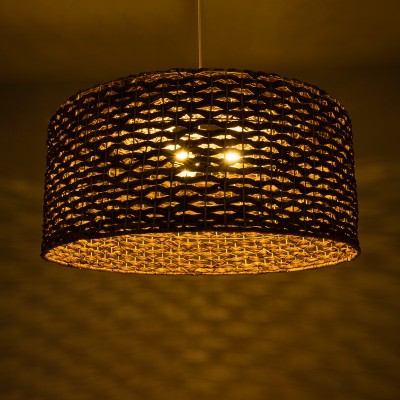 GloboStar® MARIGOLD 01850 Boho Κρεμαστό Φωτιστικό Οροφής Μονόφωτο 1 x E27 AC220-240V IP20 - Φ90 x Υ40cm - Καφέ Ξύλινο Μπαμπού Πλέγμα Καμπάνα - 5 Χρόνια Εγγύηση Διακόσμηση - Φως - Χαλιά GloboStar® MARIGOLD 01850 Boho Κρεμαστό Φωτιστικό Οροφής Μονόφωτο 1 x E27 AC220-240V IP20 - Φ90 x Υ40cm - Καφέ Ξύλινο Μπαμπού Πλέγμα Καμπάνα - 5 Χρόνια Εγγύηση Διακόσμηση - Φως - Χαλιά