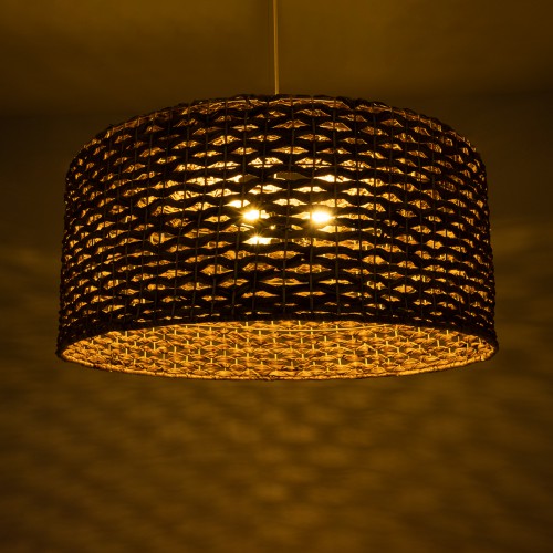 GloboStar® MARIGOLD 01850 Boho Κρεμαστό Φωτιστικό Οροφής Μονόφωτο 1 x E27 AC220-240V IP20 - Φ90 x Υ40cm - Καφέ Ξύλινο Μπαμπού Πλέγμα Καμπάνα - 5 Χρόνια Εγγύηση Διακόσμηση - Φως - Χαλιά GloboStar® MARIGOLD 01850 Boho Κρεμαστό Φωτιστικό Οροφής Μονόφωτο 1 x E27 AC220-240V IP20 - Φ90 x Υ40cm - Καφέ Ξύλινο Μπαμπού Πλέγμα Καμπάνα - 5 Χρόνια Εγγύηση Διακόσμηση - Φως - Χαλιά