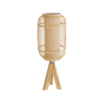GLOBOSTAR® BODHI 01992 Boho Επιδαπέδιο Φωτιστικό Πορτατίφ με Ντουί 1 x E27 AC 220-240V IP20 - Μπεζ - Μ19 x Π19 x Υ49cm GLOBOSTAR® BODHI 01992 Boho Επιδαπέδιο Φωτιστικό Πορτατίφ με Ντουί 1 x E27 AC 220-240V IP20 - Μπεζ - Μ19 x Π19 x Υ49cm