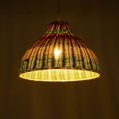 GLOBOSTAR® CABALLEROS 02053 Boho Κρεμαστό Φωτιστικό Οροφής με Ντουί 1 x E27 AC 220-240V IP20 - Πολύχρωμο - Μ40 x Π40 x Υ27cm GLOBOSTAR® CABALLEROS 02053 Boho Κρεμαστό Φωτιστικό Οροφής με Ντουί 1 x E27 AC 220-240V IP20 - Πολύχρωμο - Μ40 x Π40 x Υ27cm