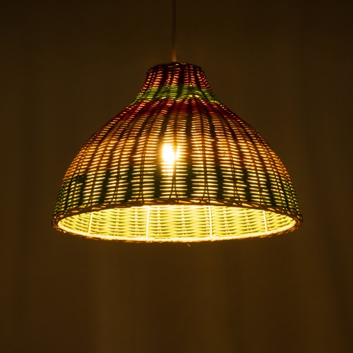 GLOBOSTAR® CABALLEROS 02053 Boho Κρεμαστό Φωτιστικό Οροφής με Ντουί 1 x E27 AC 220-240V IP20 - Πολύχρωμο - Μ40 x Π40 x Υ27cm GLOBOSTAR® CABALLEROS 02053 Boho Κρεμαστό Φωτιστικό Οροφής με Ντουί 1 x E27 AC 220-240V IP20 - Πολύχρωμο - Μ40 x Π40 x Υ27cm